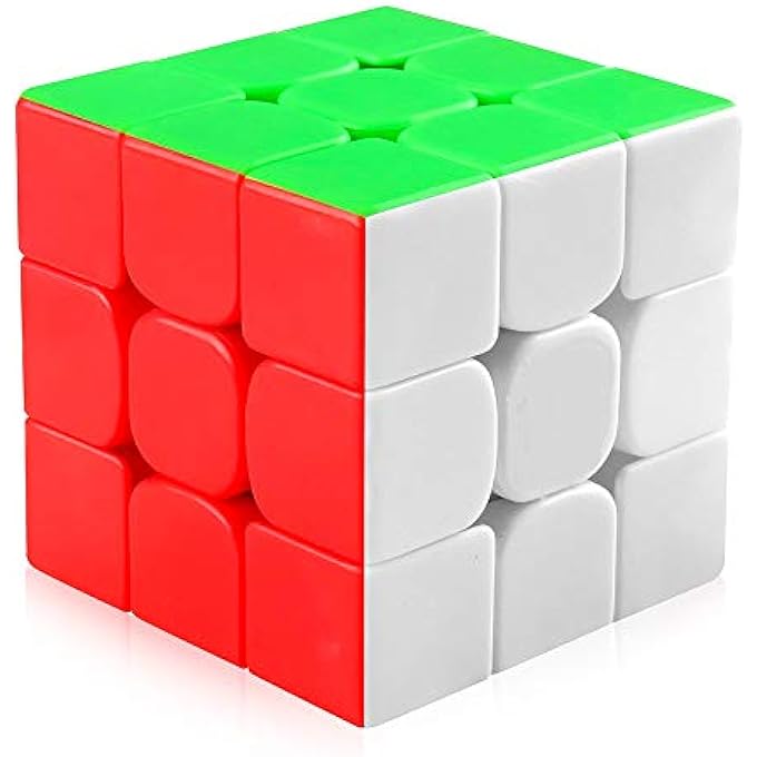 3X3X3 HIGH SPEED STICKERLESS MAGIC SPEEDY BRAINSTORMING PUZZLE CUBE GAME TOY WITH ADJUSTABLE TIGHTNESS. - Image 2